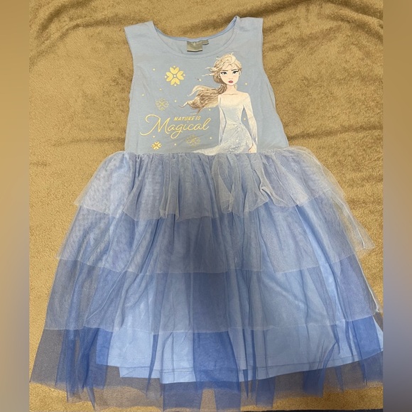 Girls Frozen Dresses (Anna & Elsa) - Picture 5 of 7
